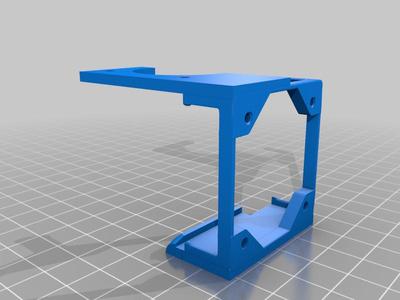 Ender 3 Z-axis stepper fan and heatsink mount