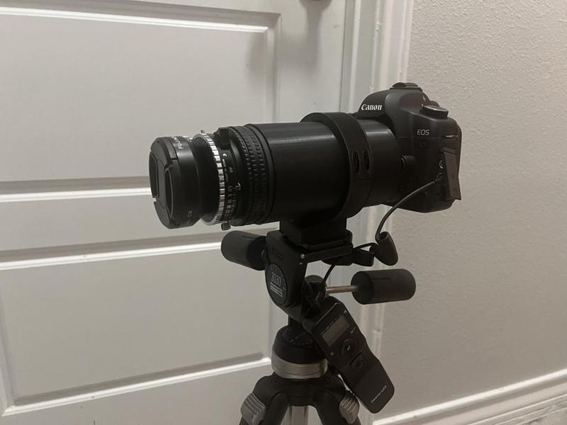 Fujinon W 210mm f5.6 to Canon EOS EF