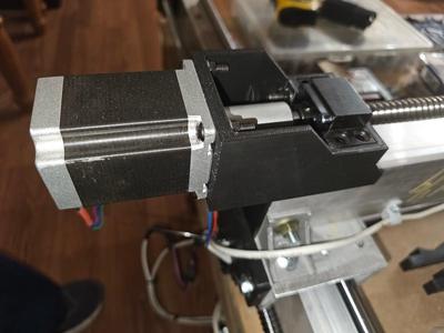 Ballscrew and Motor Mount