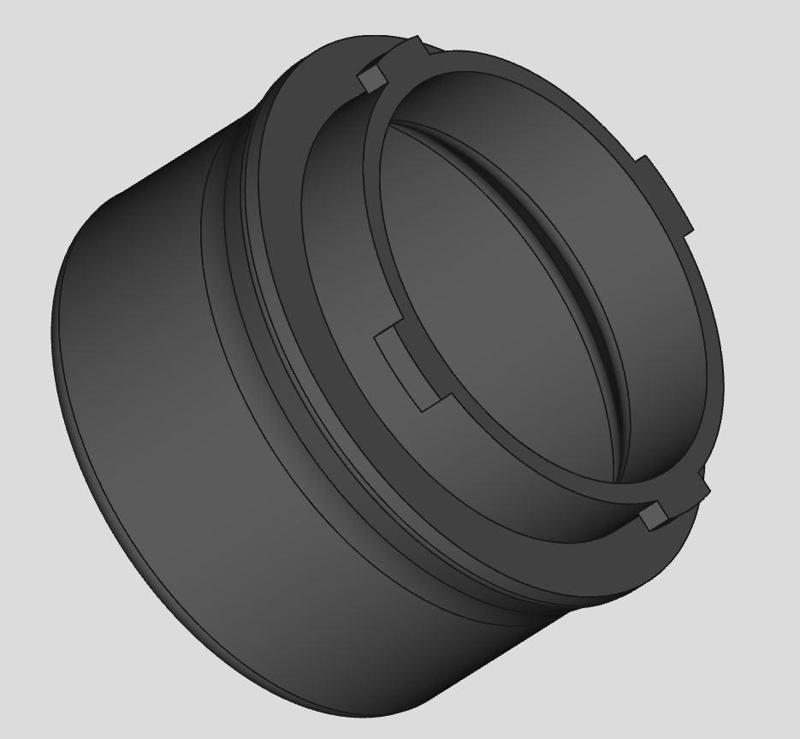 Scheinwerfer Kappe BMW S1000R LED Umbau