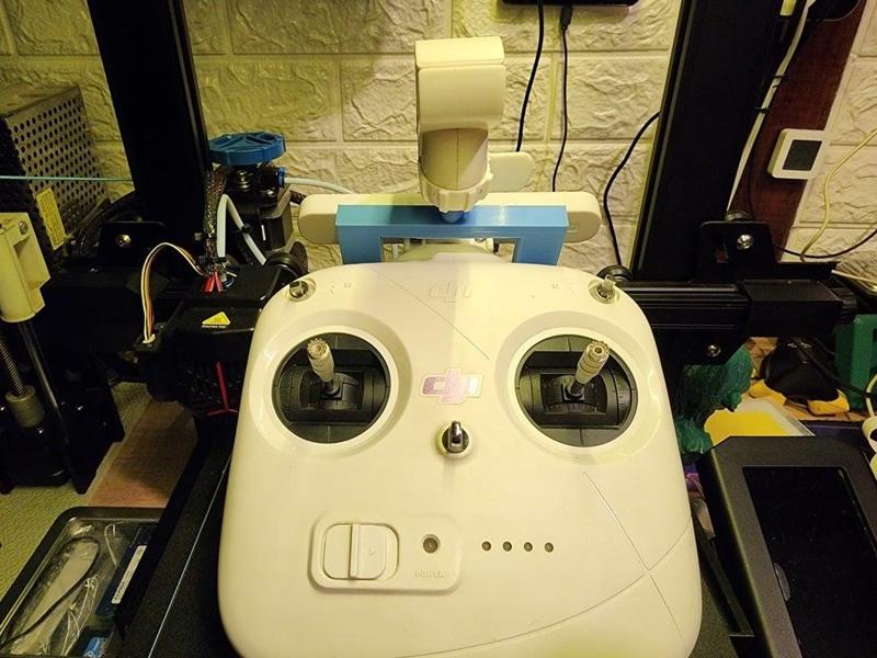 DJI Phantom 3 controller phone mount for range extender