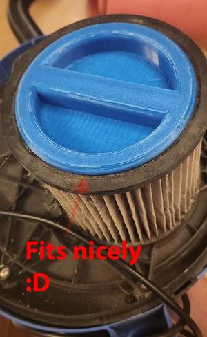 Vacuum Cleaner Filter Lid - Nilfisk Buddy II 12/18