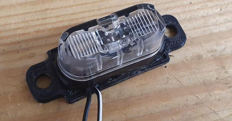 Taillight repair Rücklicht Busch + Müller Line small replacement