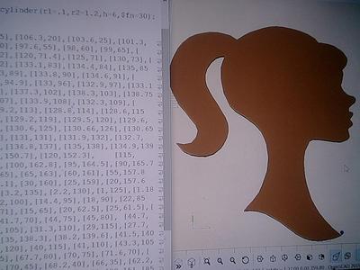 Barbie Polygon OpenSCAD