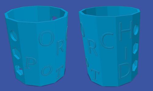 Orchid Pot 