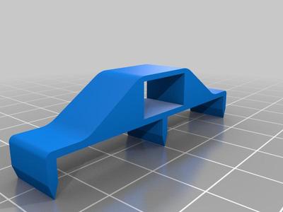 Spar beam mount for 6mm foam, 6x6mm & 12x6mm beams