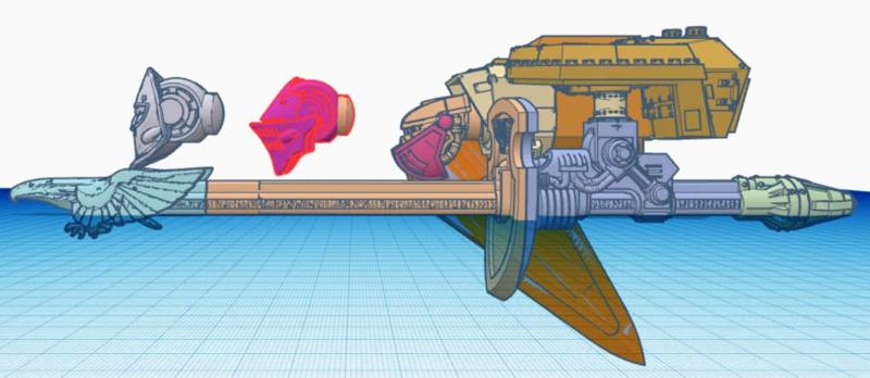 Warhound Knight (Centaur) Torso Only