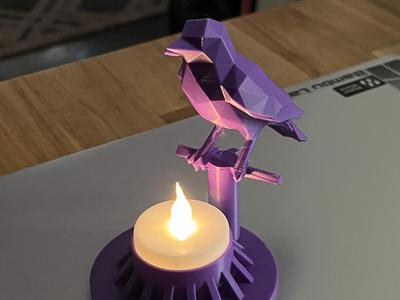 RAVEN TEALIGHT