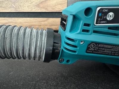 Makita XGT Battery Powered Random Orbit Sander ShopVac Vacuum Adapter   