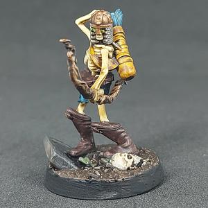 Skeleton  - Bow B, Pre-Supported