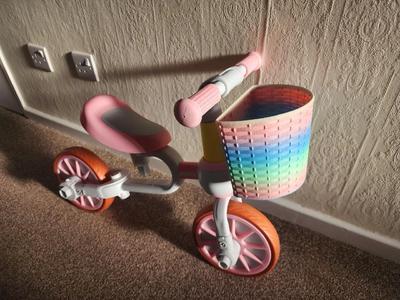 Toddler Bike Basket   
