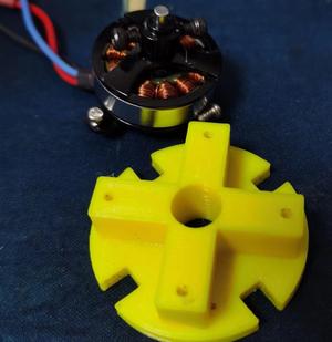 RC 2206 motor base