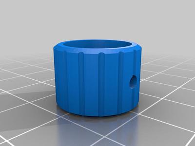 Stacked knobs for concentric potentiometer