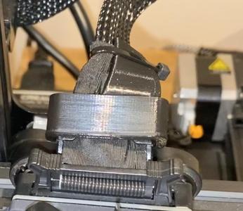 Ender 3 S1 and S1 Pro flat cable protector