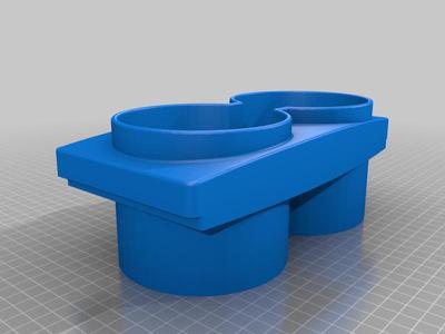 LX470 LC100 Cupholder for big drinks