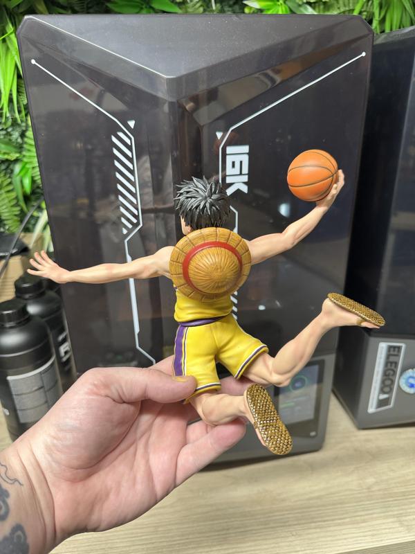 Luffy x Lakers - One Piece - Morgensternprinting