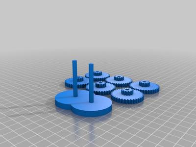 729 ; 1 spur gear box