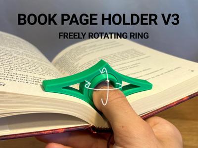 Book Page Holder V3