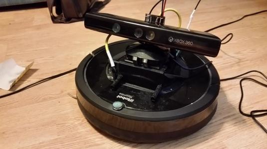 Roomba 770 robotics backpack