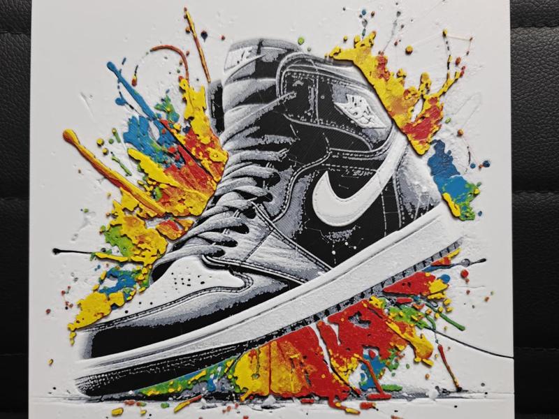 Nike Jordan Shoe Art