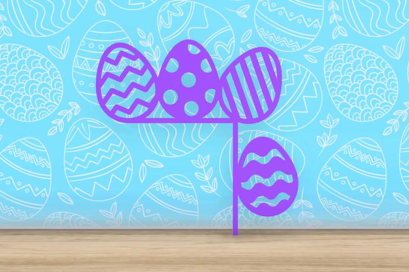 Easter - Easter Eggs - Door Corner
