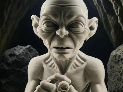 Gollum Bust Lord of the Rings