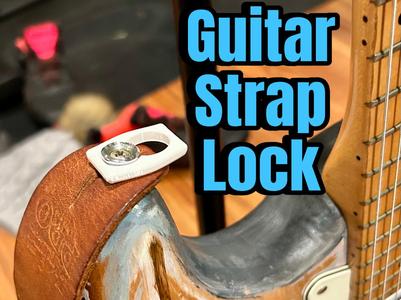Guitar Strap Lock