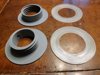 Large Brim Remix - EEEkit Hygrometer (Humidity Sensor) Through Screw Mount for Dry Box