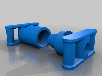 bowden tube coupler / joiner (quick change)