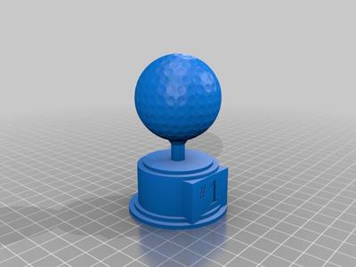 golf trophy