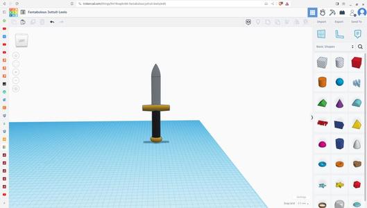 3D Printed Knife Prop