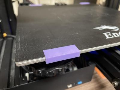 Ender 3 Build Plate Clips