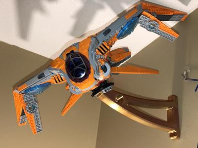 LEGO "The Guardians Ship" (Set 76193) - Wall Mount