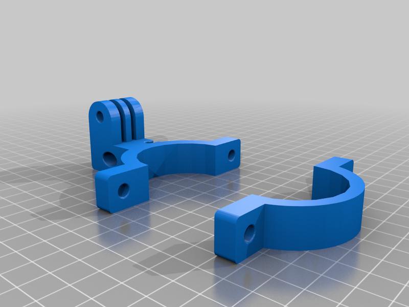 SUPPORT MOTO GOPRO FOURCHE D43