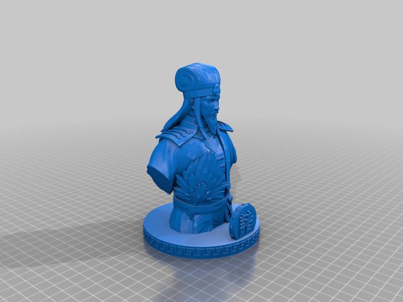 Three kingdoms - Zhuge Liang bust