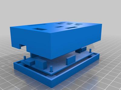 DSP ADAU1701 dev board + extension board case