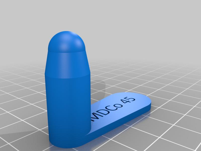  Breech Flag for .45 ACP