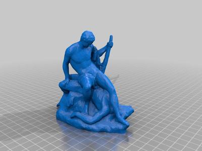 Theseus and the Minotaur Wall Hook