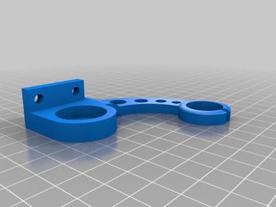 Ender 3 Pro Z axis guide and filament holder