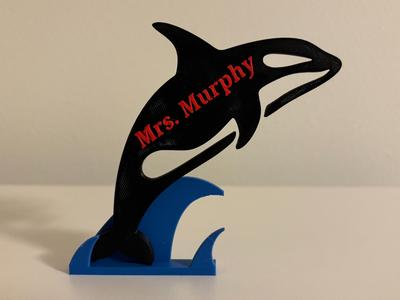 Orca in the Waves