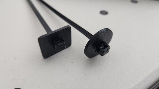 Zip tie washer