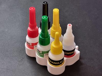 Glue Bottle Caddy / Holder for IKEA Skadis
