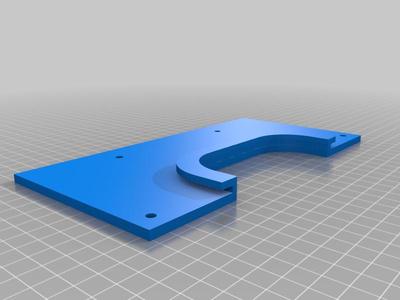 Replacement Plexi Base for Ice Man Arcade Game