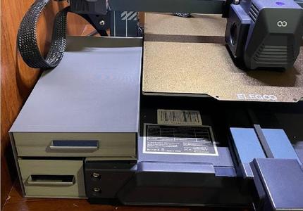 Storage Drawer (Vase Mode Option) - Elegoo Neptune 3 Pro