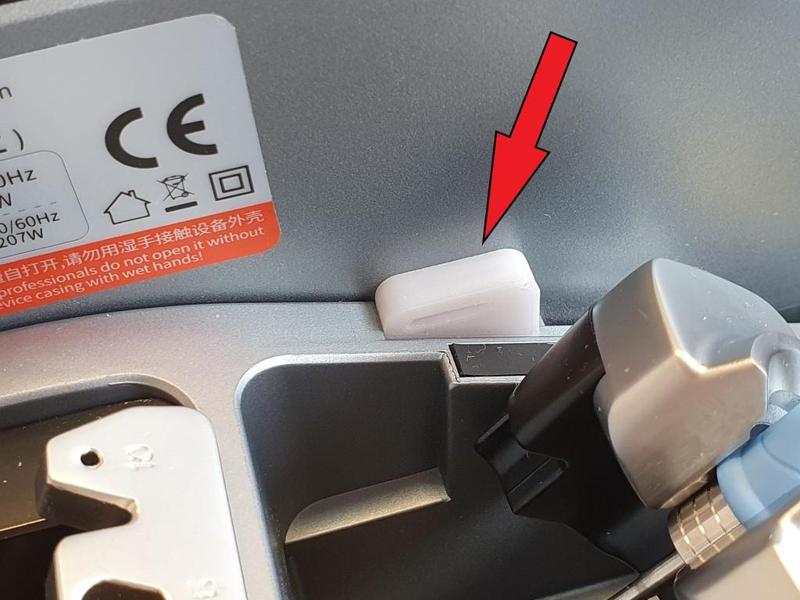 Aixun T420D stand to soldering station fixing clip