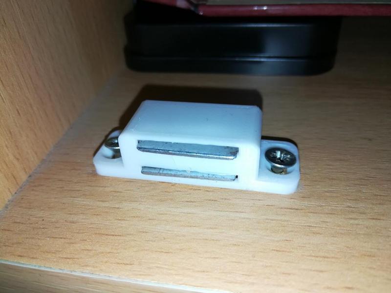 Furniture magnetic lock