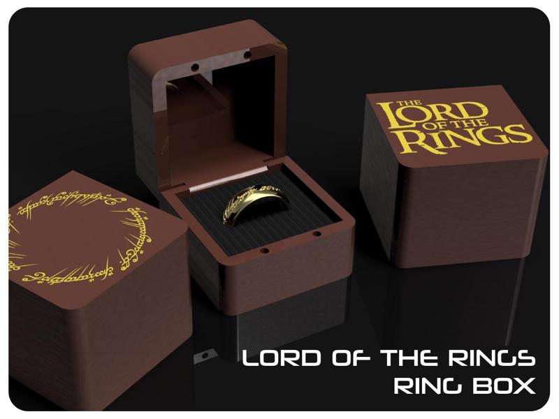 Lord Of The Rings - Ring Box