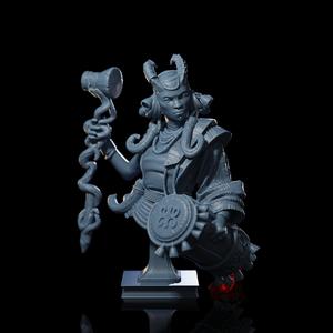 Zahra, the Drumkeeper - Bust