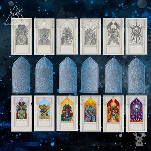 Sanctum of Repentance Bad Guys Stained Glass Windows