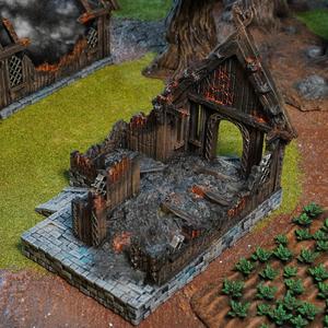 Villagers House Ruined ~ Kingdom of Saxonia: Volume 2